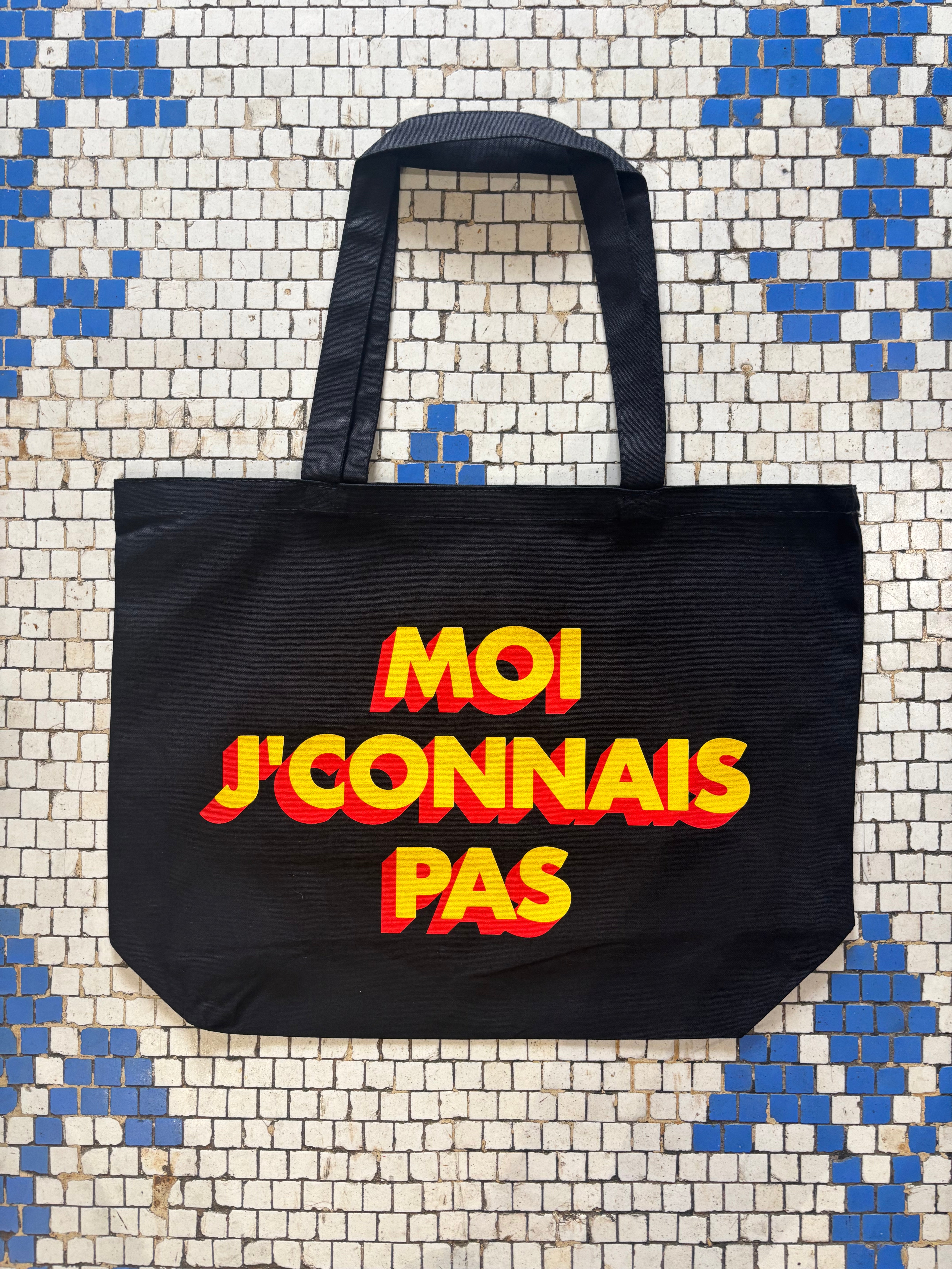 Black Canvas Tote Bag – Parish Ink