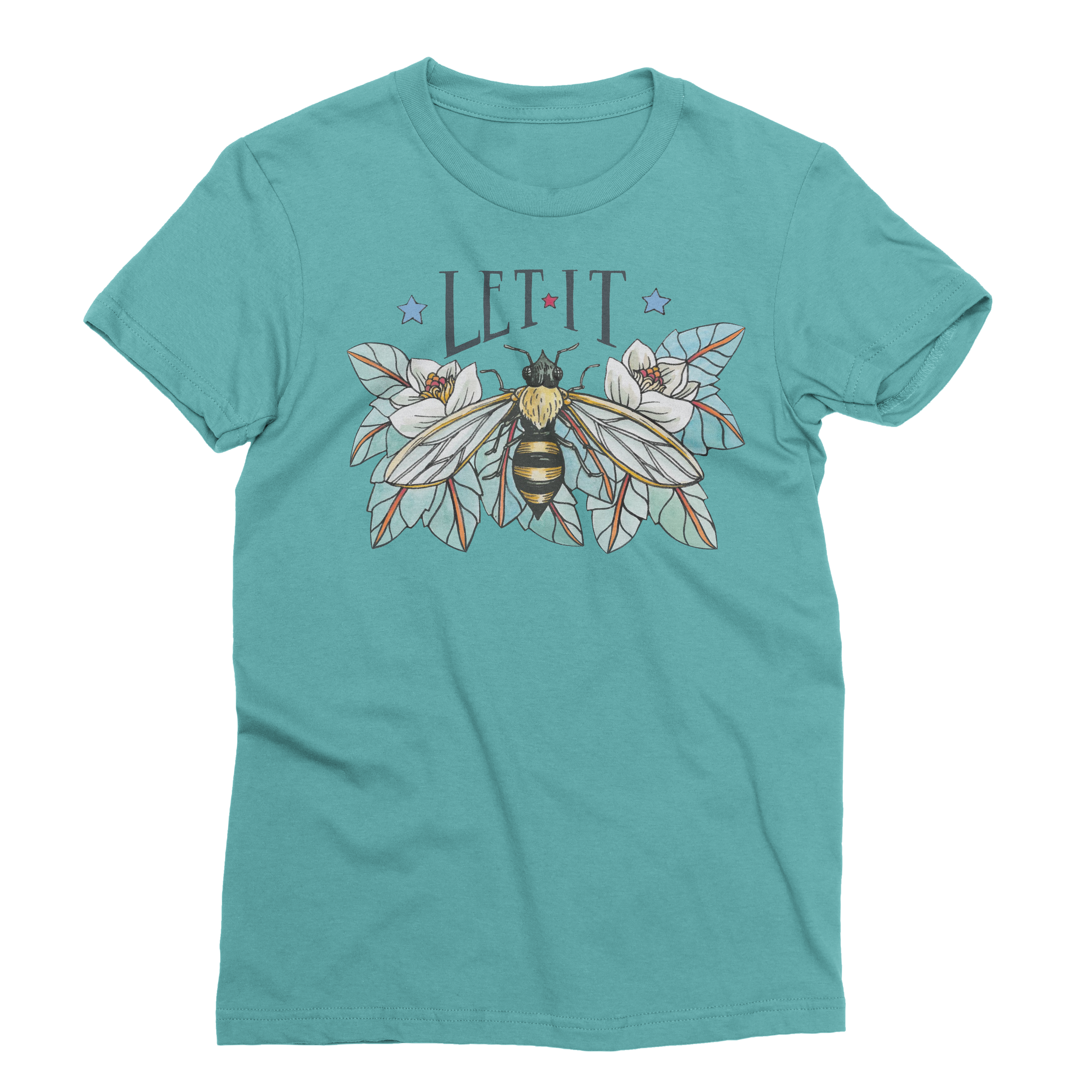Let_It_Bee-teal-womens.png