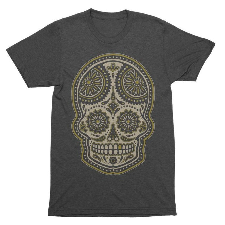 Dia de Los Muertos T-shirt for Men & Women - Halloween Skull Tee