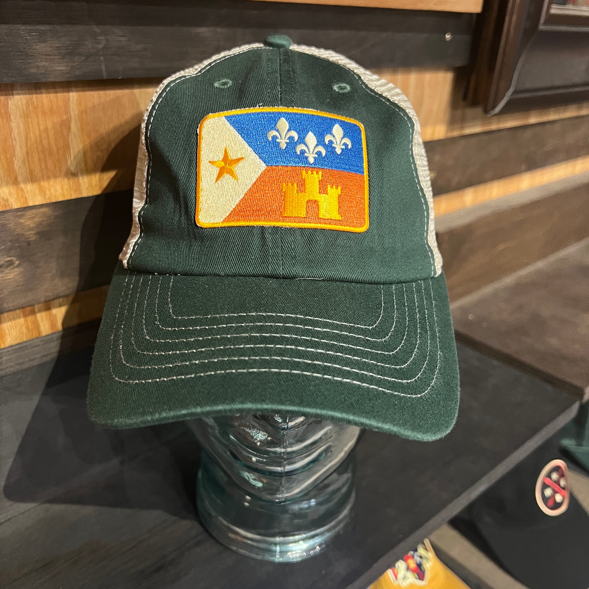 Vintage Louisiana State Flag Trucker Hat