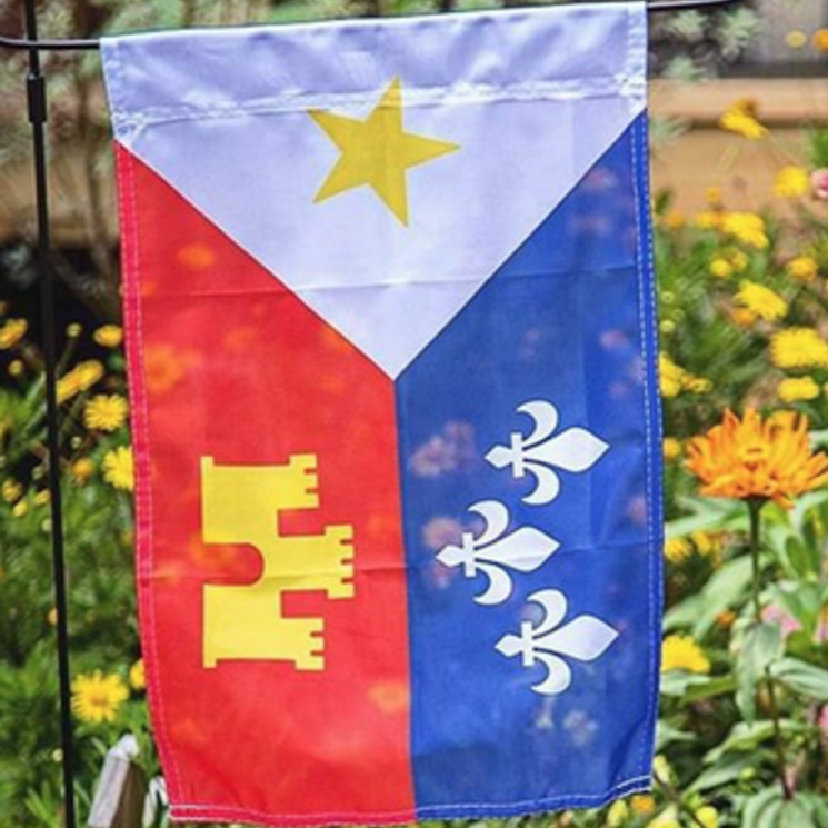 acadian-flag-garden-flag-12x18