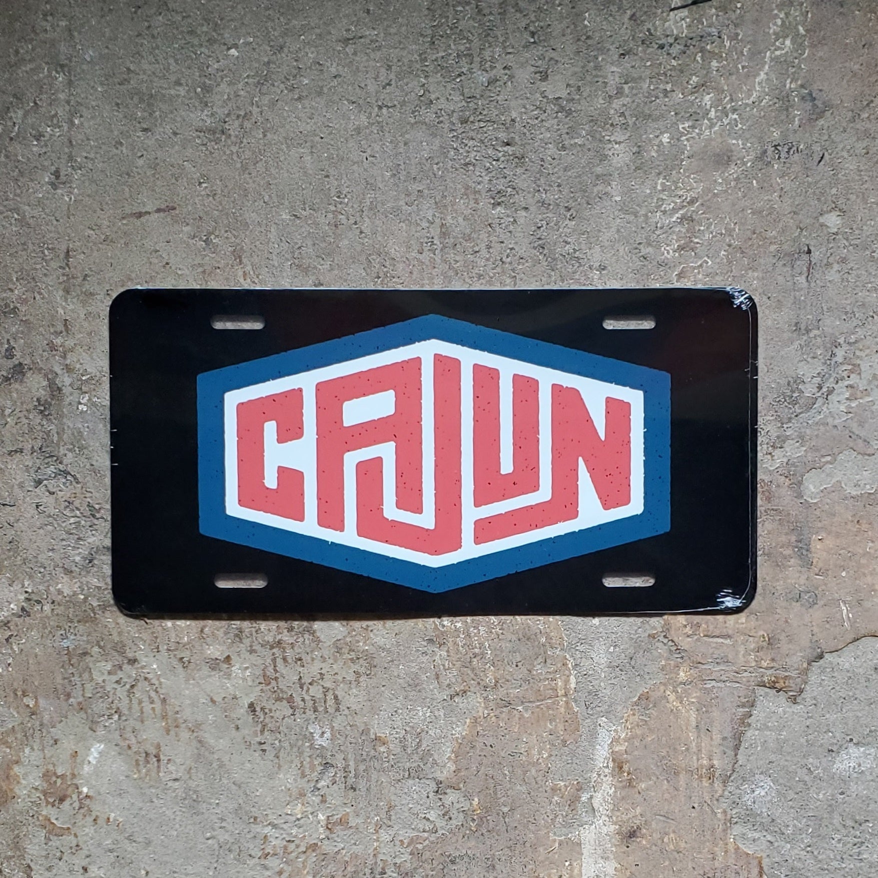 cajun-logo-license-plate