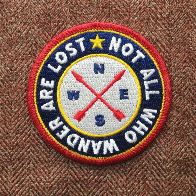 not-all-who-wander-are-lost-patch